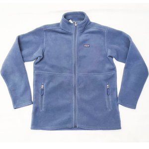 PATAGONIA Youth SYNCHILLA Fleece Jacket Blue Full Zip XXL (16 - 18)